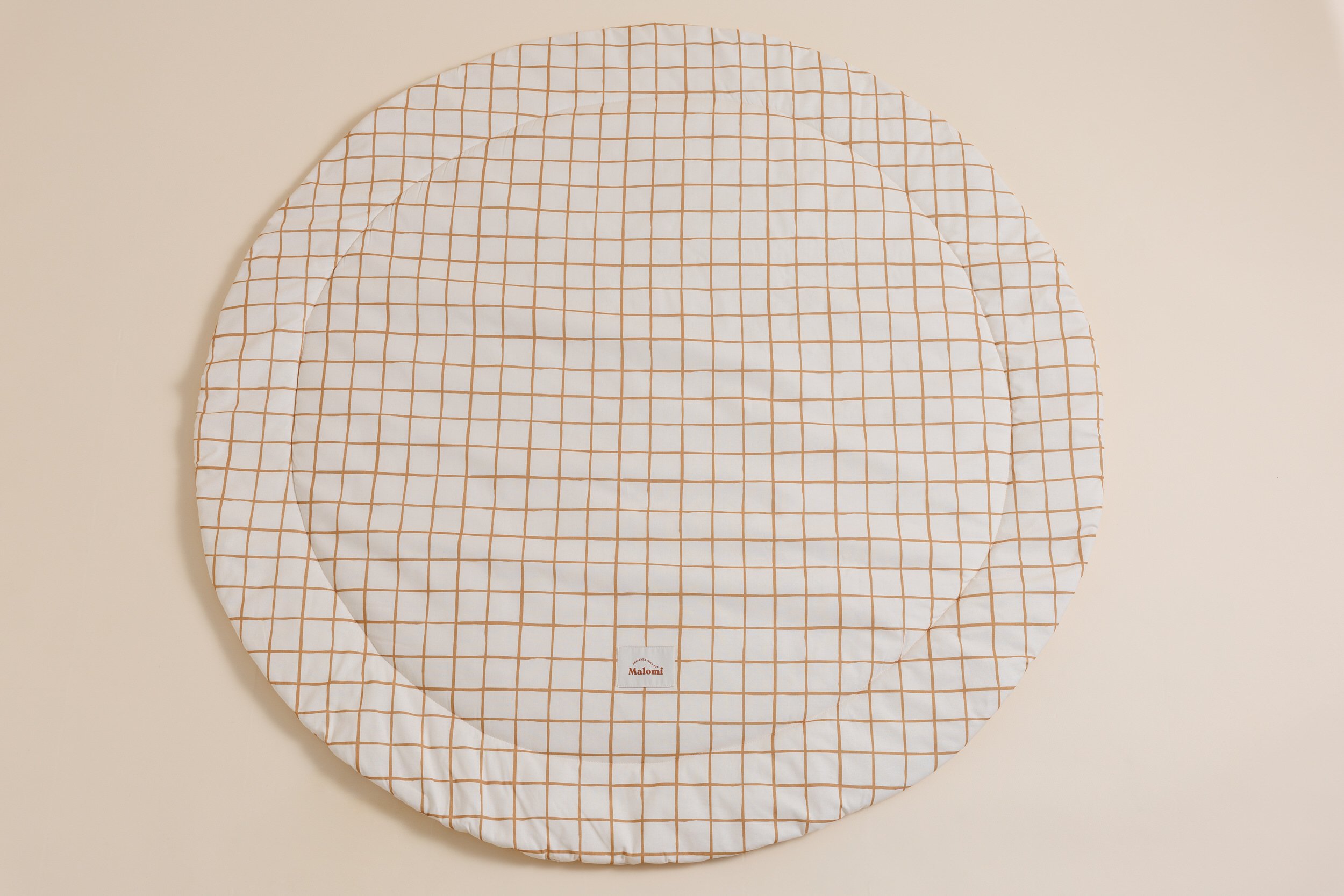 Tapis Vichy Caramel Tapis Vichy Caramel