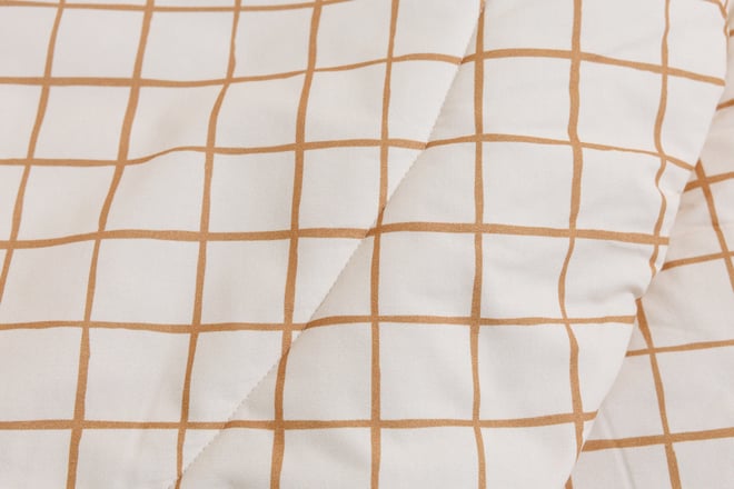 Spieldecke - Vichy Caramel