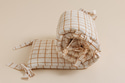 Bettumrandung - Vichy Caramel