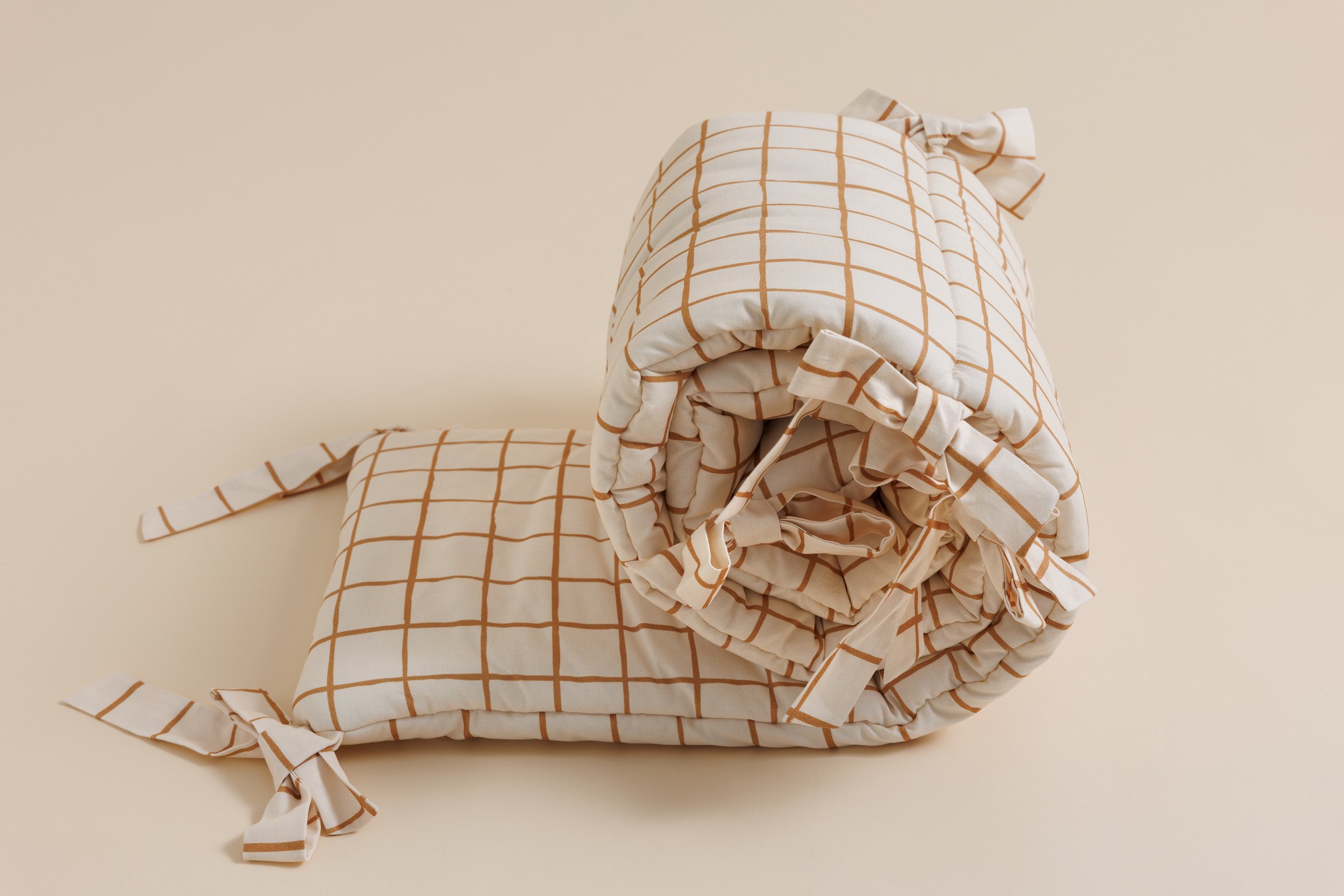 Paraurti da Letto - Vichy Caramel Paraurti da Letto - Vichy Caramel