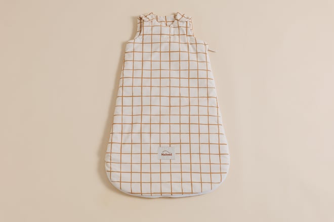 Babyschlafsack - Vichy Caramel