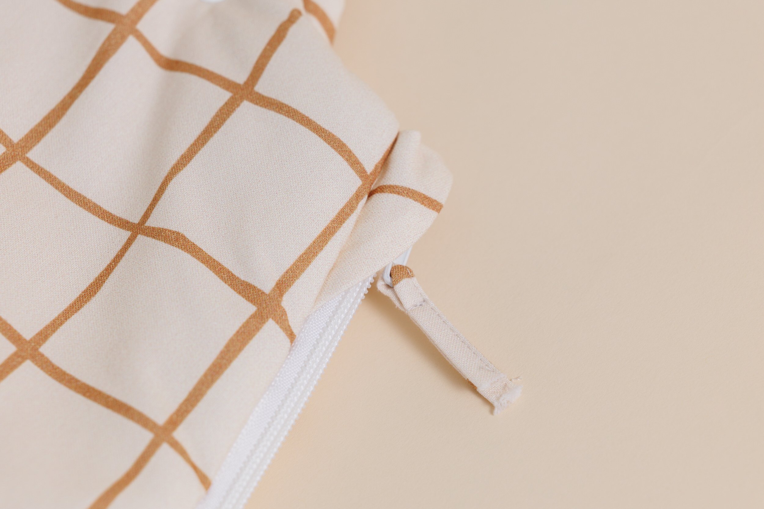 Babyschlafsack - Vichy Caramel Babyschlafsack - Vichy Caramel