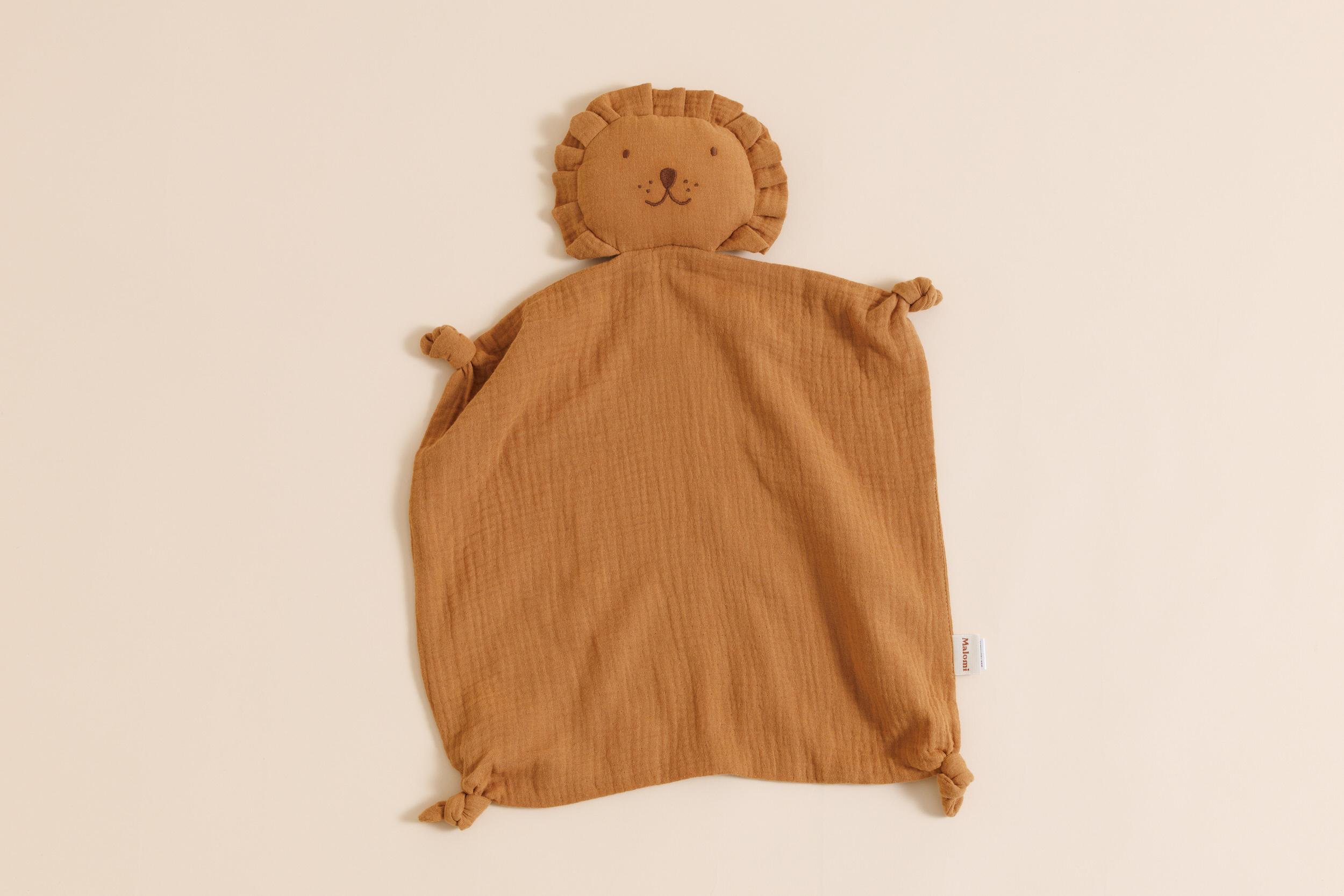 Mon Lit Cabane - - Doudou Lion Caramel - Marron