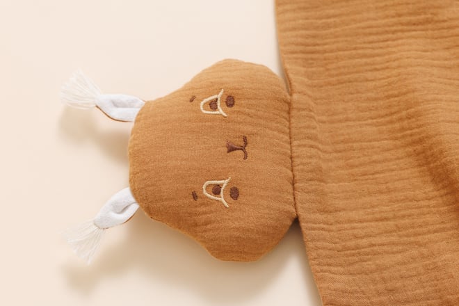Doudou Écureuil Caramel