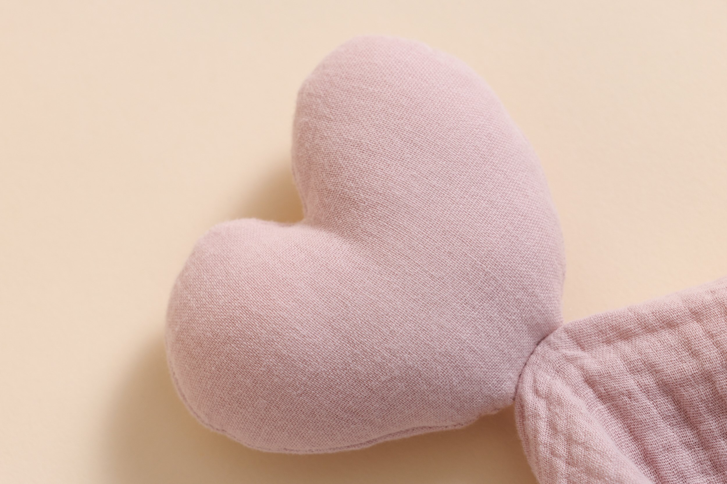 Peluche Corazón - Rosa Empolvado Peluche Corazón - Rosa Empolvado