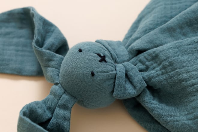 Mineral Blue Rabbit Comforter