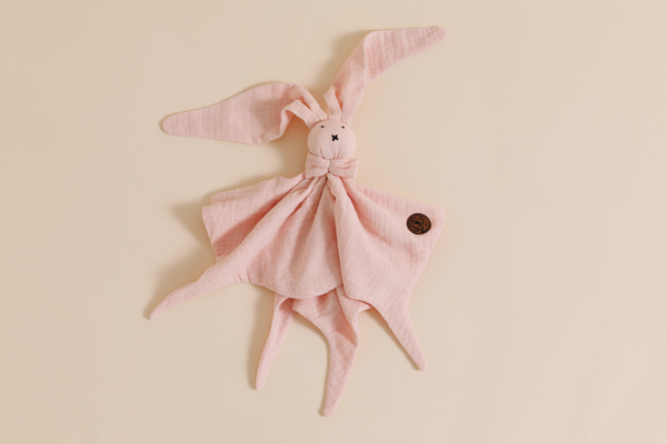 Schmusetuch Hase - Sepia Rose