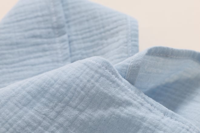 Star Comforter - Light Blue