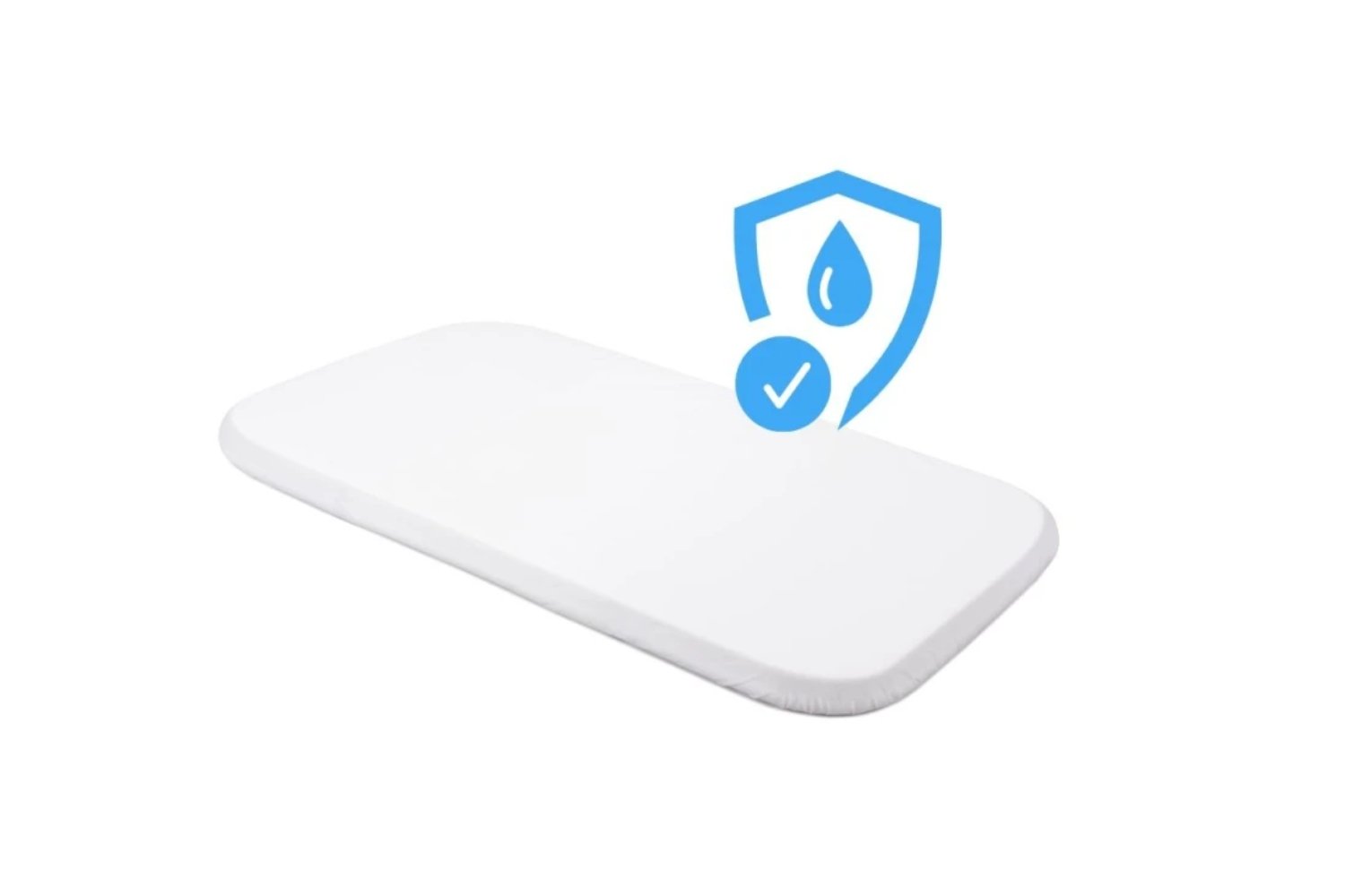 Sábana Bajera Impermeable Grande para Cuna Evolutiva Rectangular Sábana Bajera Impermeable Grande para Cuna Evolutiva Rectangular