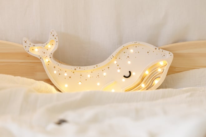 Lampe Little Lights Baleine LED
