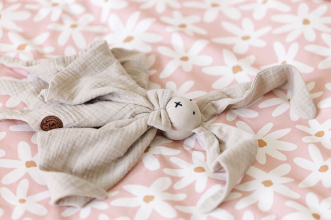 Cappuccino Rabbit Comforter