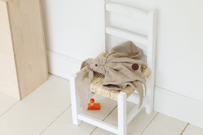 Cappuccino Rabbit Comforter