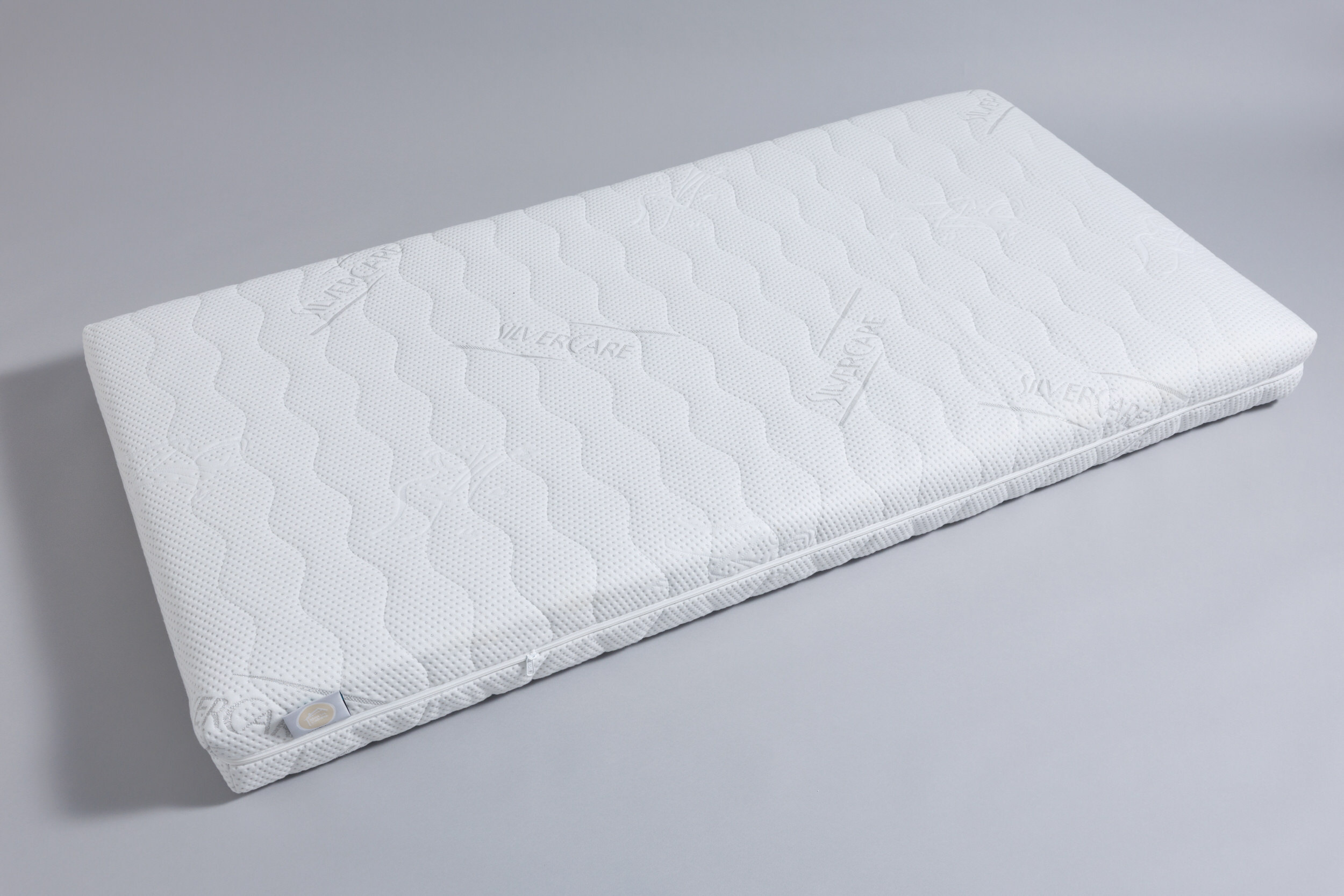 Mon Lit Cabane - - Matelas Mousse Coco & Latex Perséphone 12cm - 90x190 - Blanc