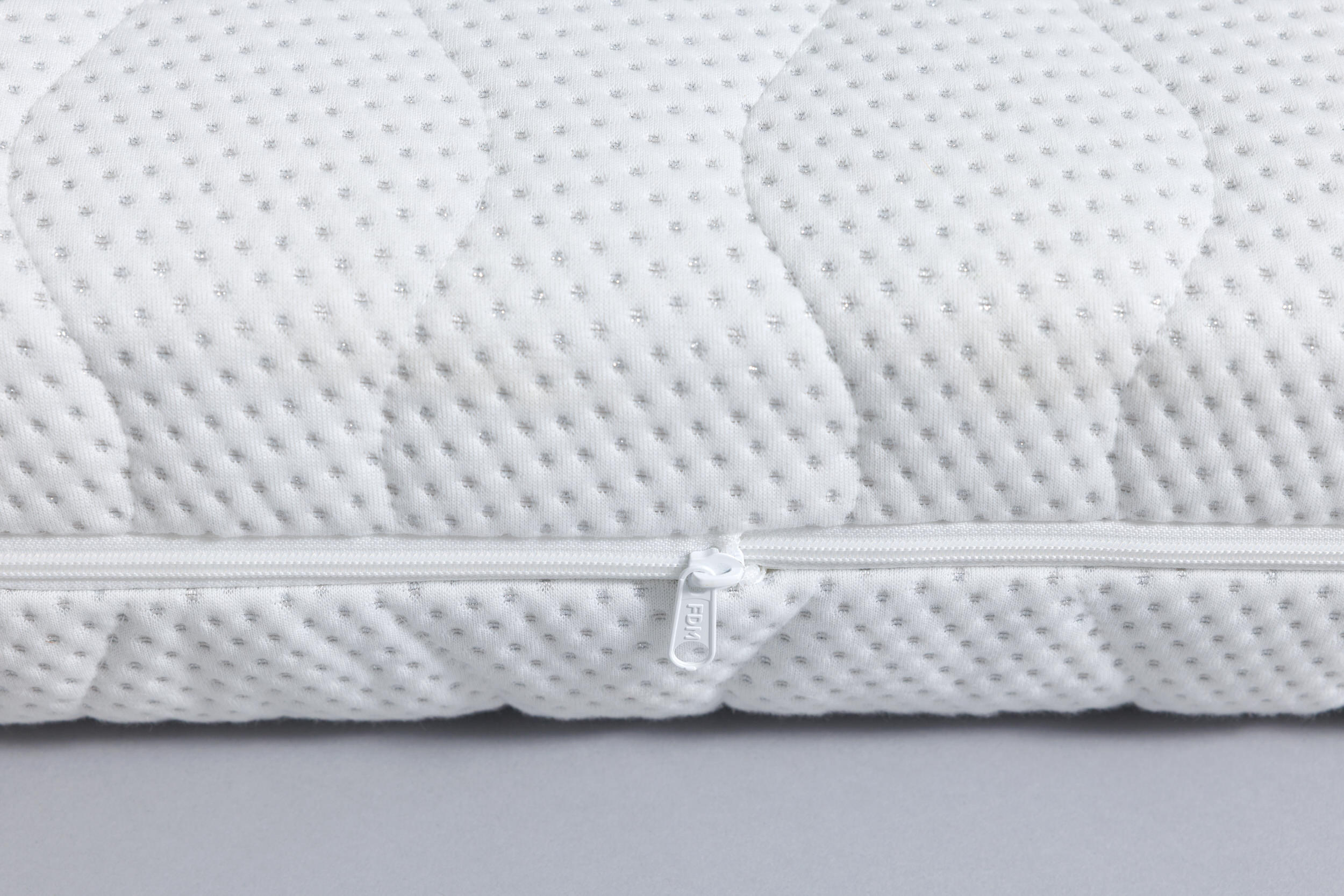 - Matelas Mousse Coco & Latex Perséphone 12cm - 90x190 - Blanc (Mon Lit Cabane) - Image 2