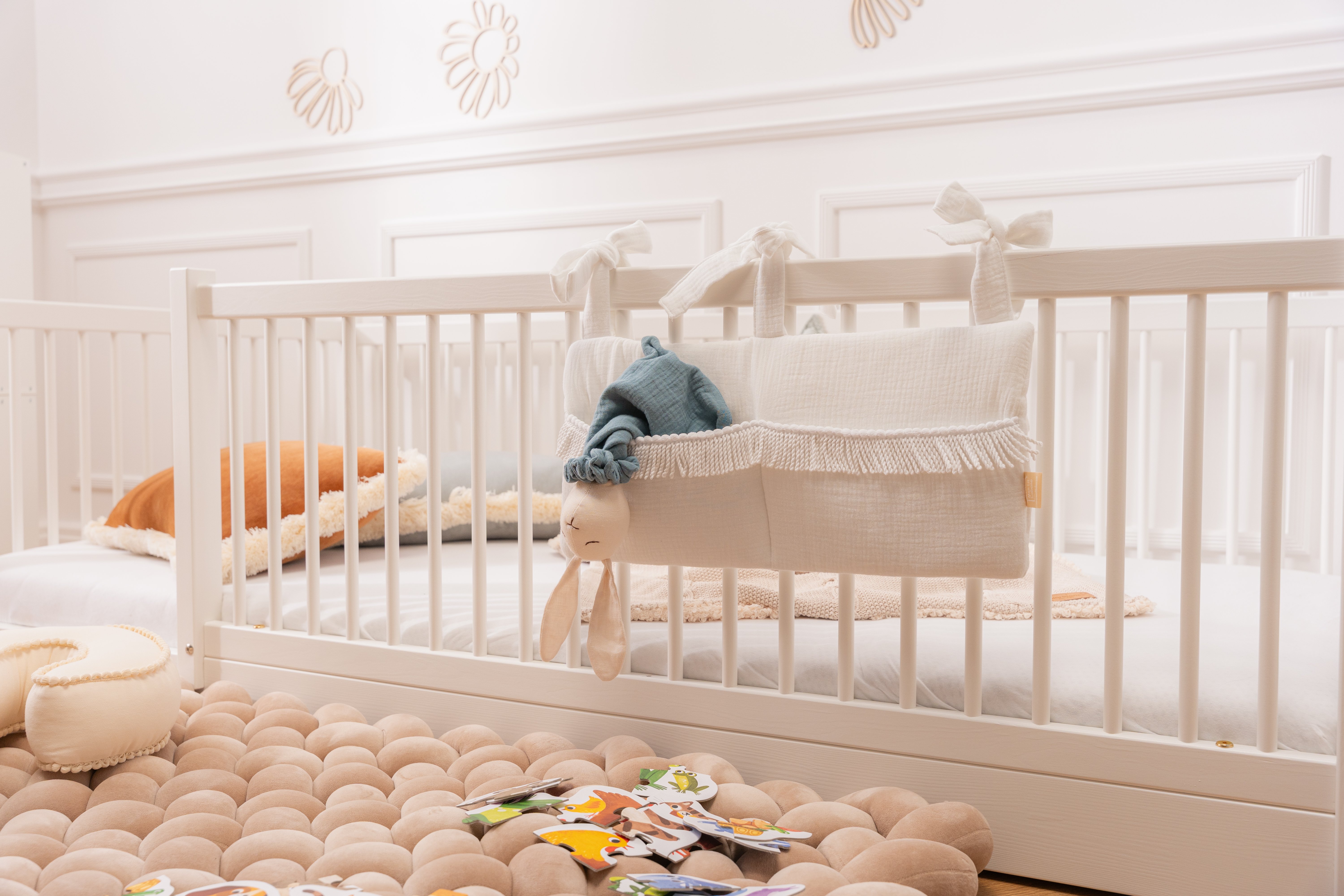 Organizador de Cama- Twist Branco Organizador de Cama- Twist Branco