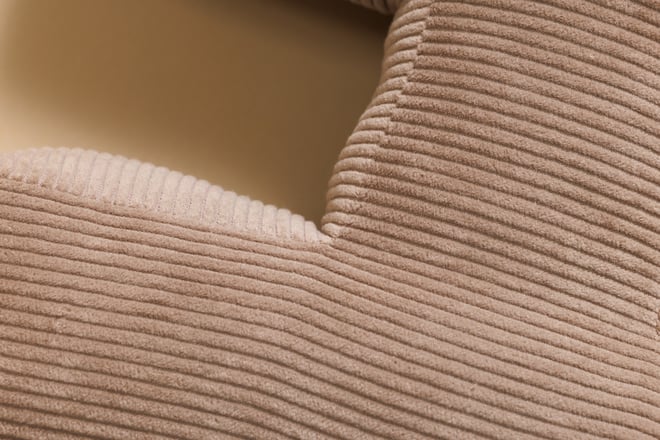 Letter Cushion H - CappuccinoCorduroy