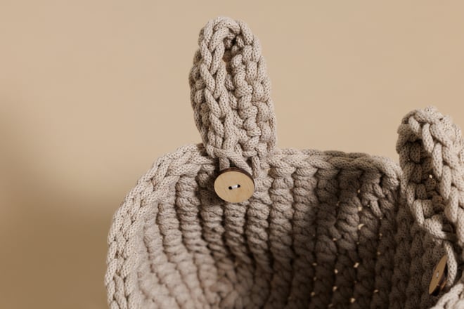Bolsa de Almacenamiento de ganchillo - Moca