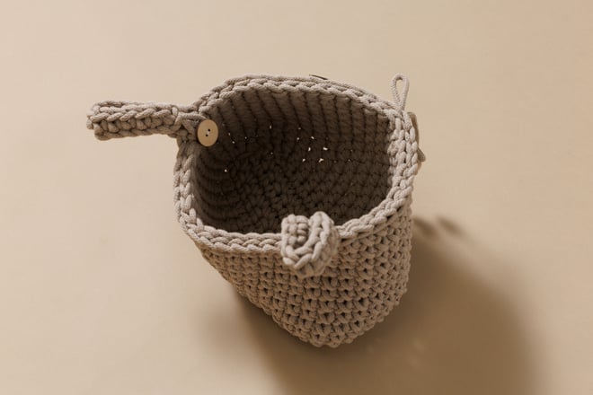 Bolsa de Almacenamiento de ganchillo - Moca