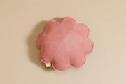 Peach Flower Corduroy Cushion