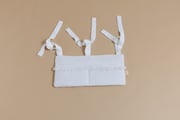 Organizador de Cama- Twist Branco