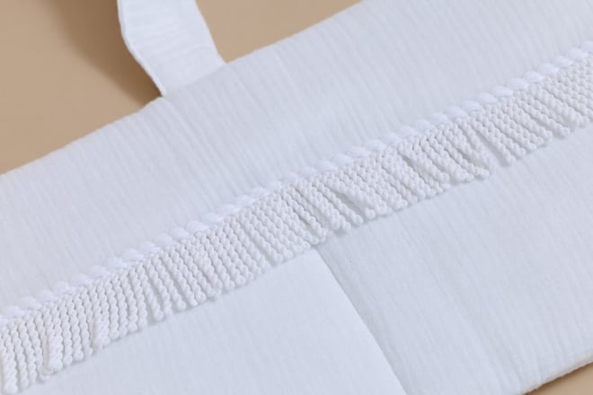 Organizador de Cama- Twist Branco