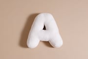 Letter Cushion A - Boho Vanilla