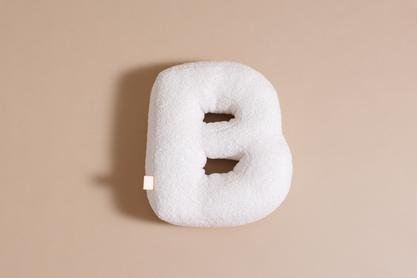 Letter Cushion B - Boho Vanilla