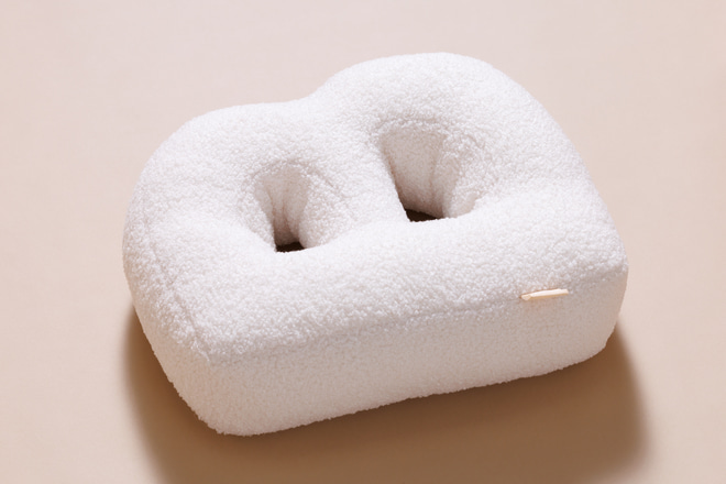 Polštář Písmeno B - Bouclé Off White