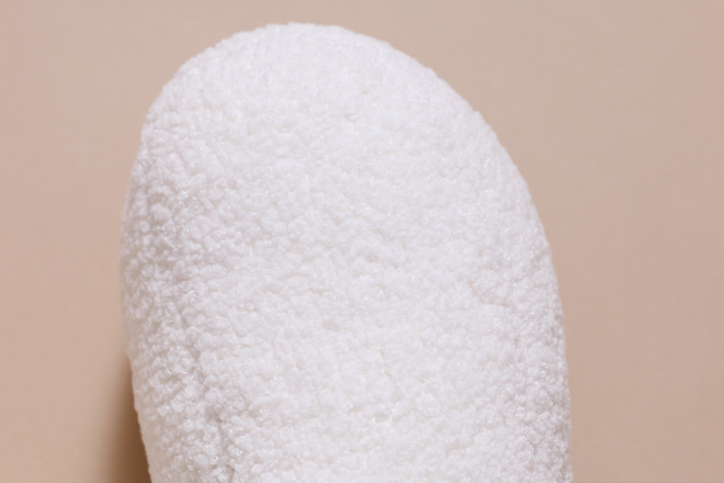Polštář Písmeno C - Bouclé Off White
