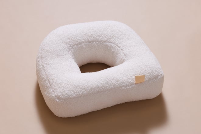 Letter Cushion D - Boho Vanilla