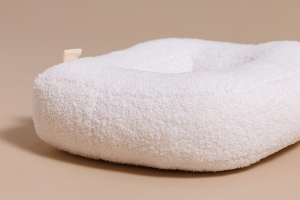 Letter Cushion D - Boho Vanilla