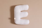 Letter Cushion E - Boho Vanilla