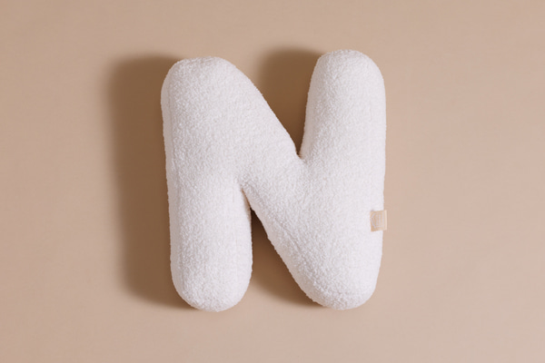 Letter Cushion N - Boho Vanilla