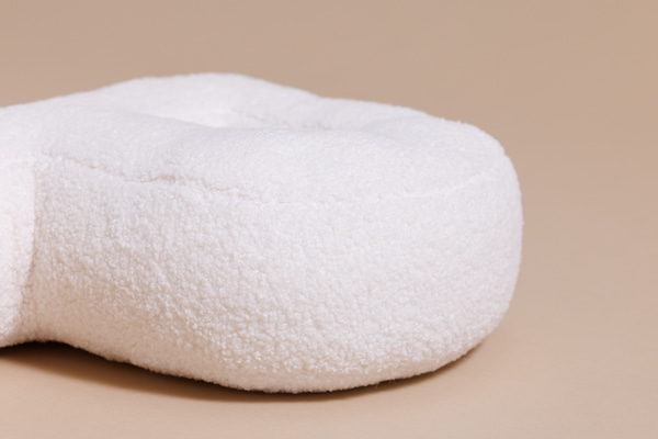 Letter Cushion P - Boho Vanilla