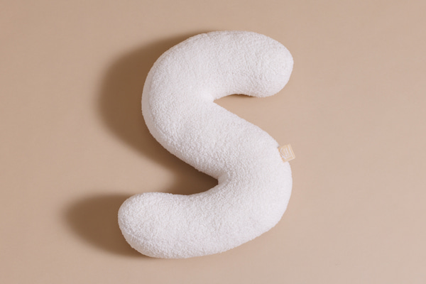 Letter Cushion S - Boho Vanilla