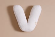 Letter Cushion V - Boho Vanilla