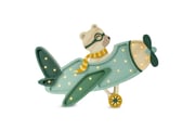 Lâmpada LED Avião Vintage Cáqui Little Lights
