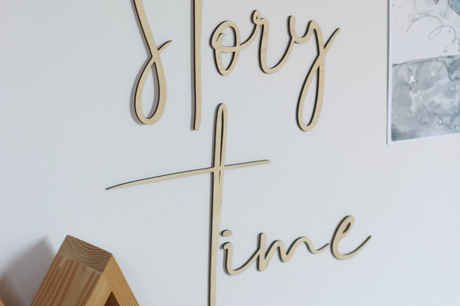 Nástěnná dekorace Story Time