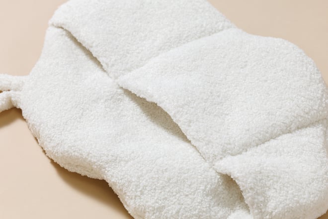 Tasca per letto Nuvola - Boucle Vaniglia
