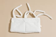 Tasca per letto - Boucle Vaniglia