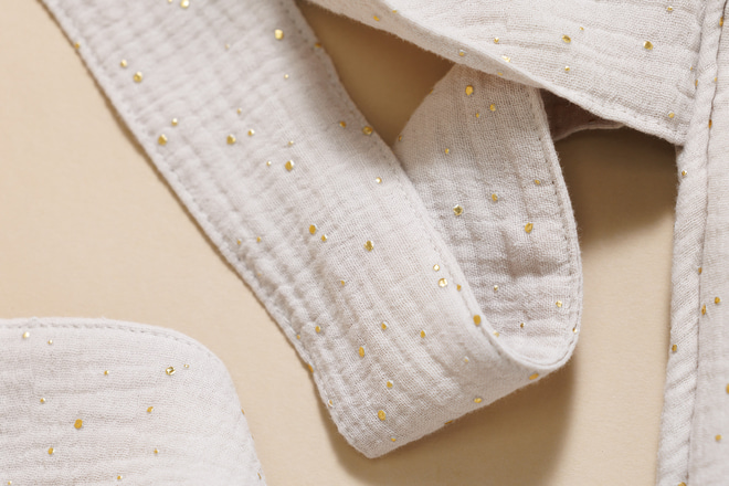 Bettorganizer - Grau Silbersterne