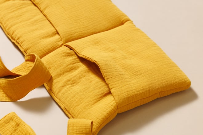 Pochette de Rangement Lit - Moutarde