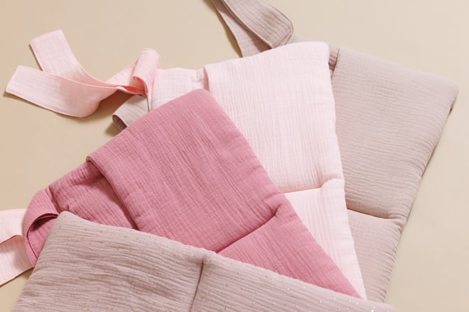 Bolsa de Almacenamiento Cama - Retro Rosa