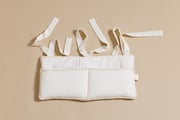 Organizador de Cama-Boho Baunilha