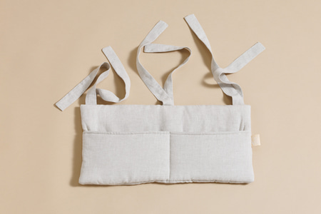 Pochette de Rangement Lit - Lin Naturel