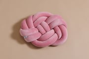 Coussin Noeud Vieux Rose