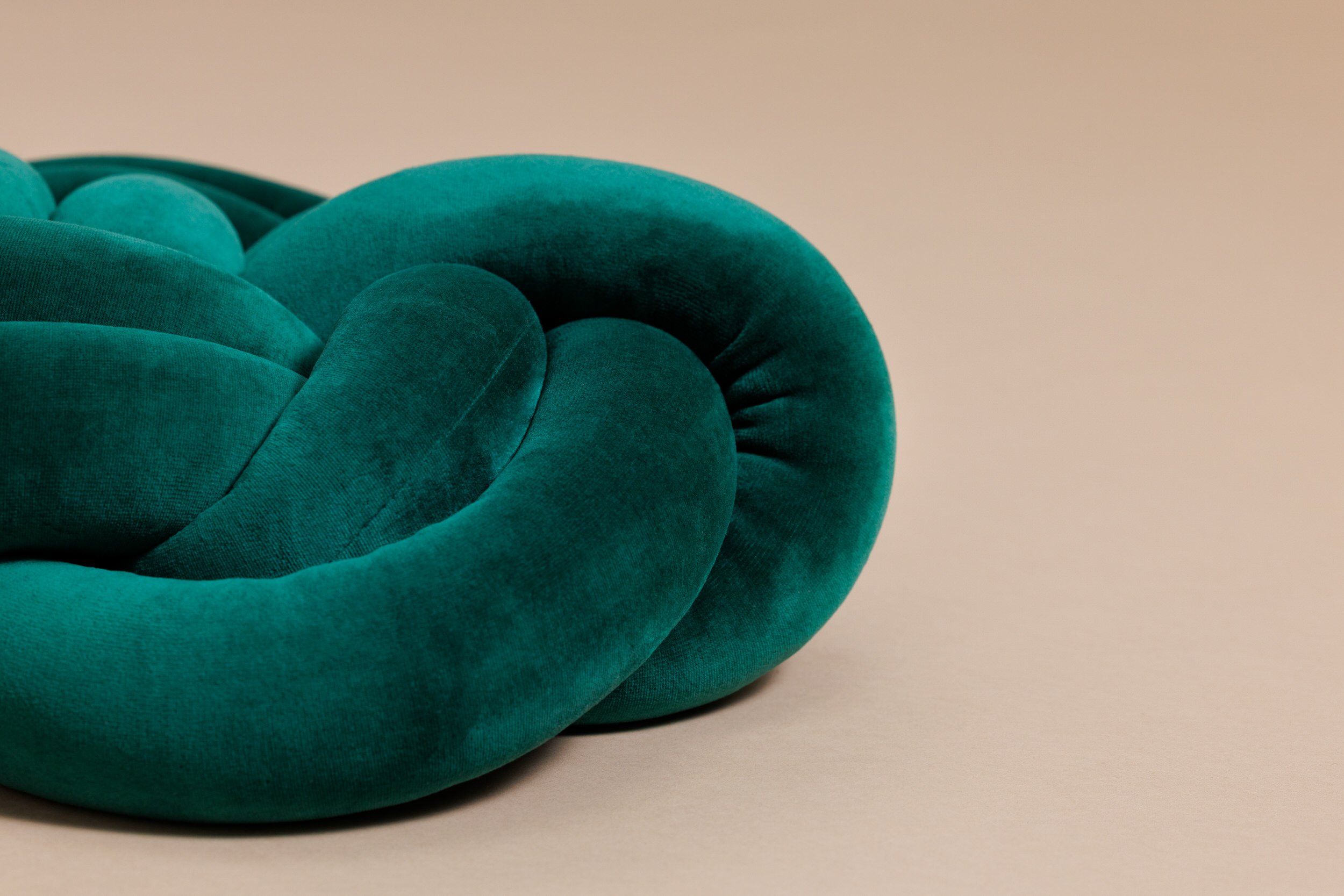 Coussin Noeud Vert Sapin Coussin Noeud Vert Sapin