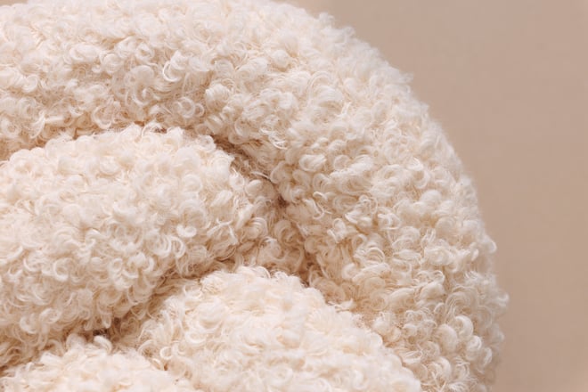 Cuscino Annodato Boucle