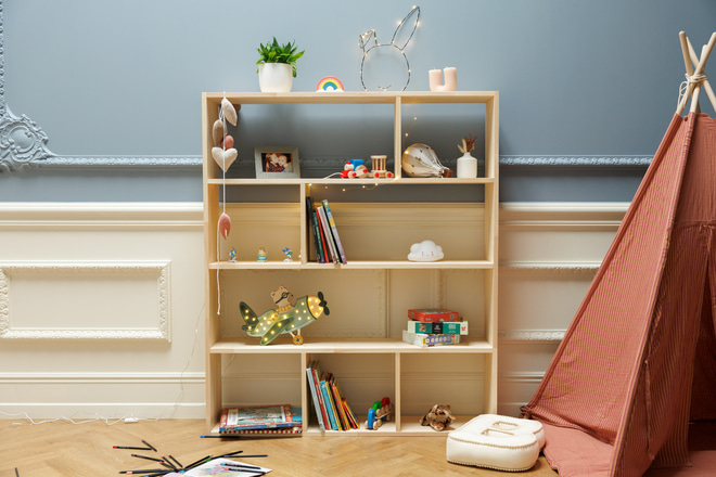 Luz LED de Arame Metálico Preto - Coelho