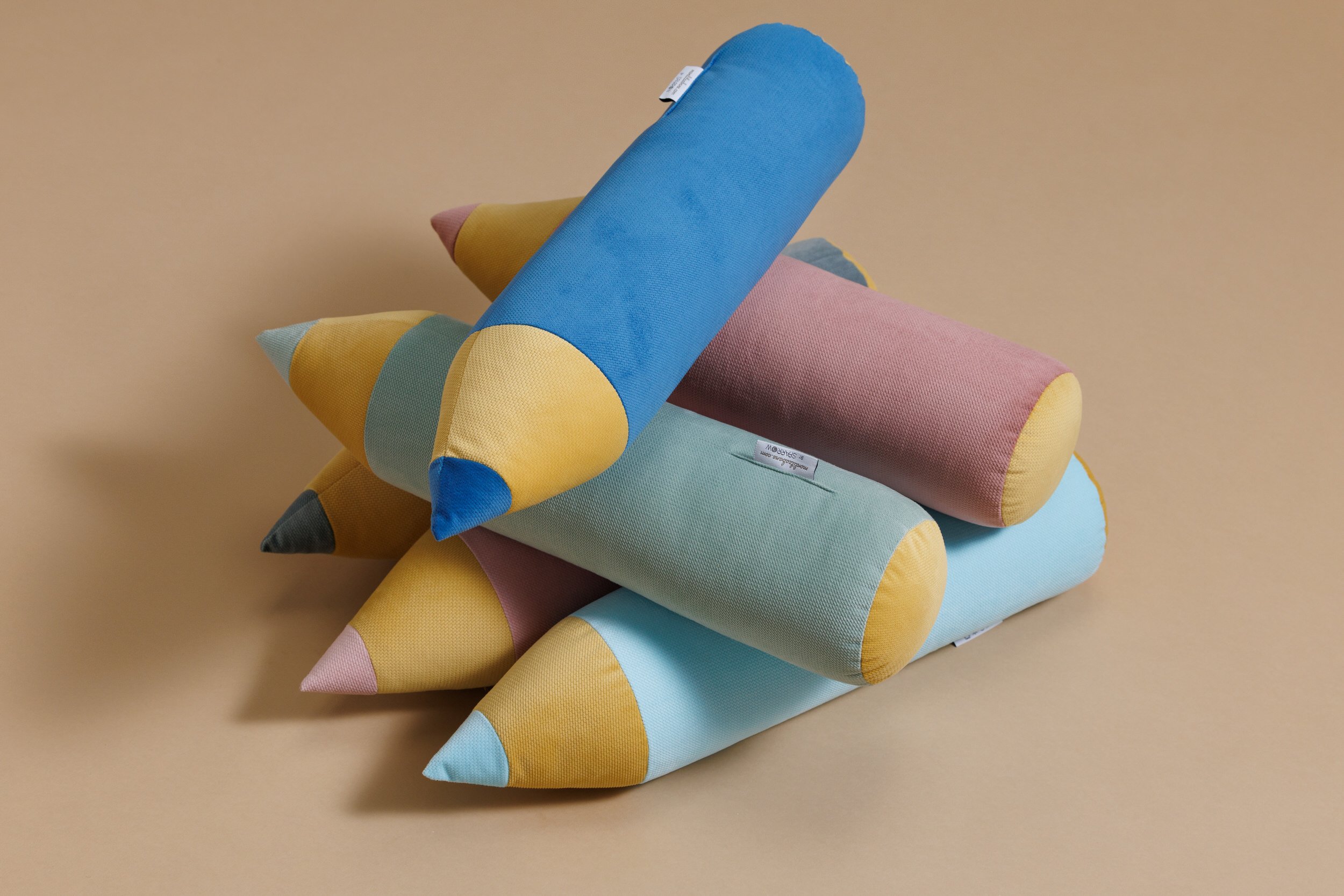Coussin Crayon Menthe Coussin Crayon Menthe